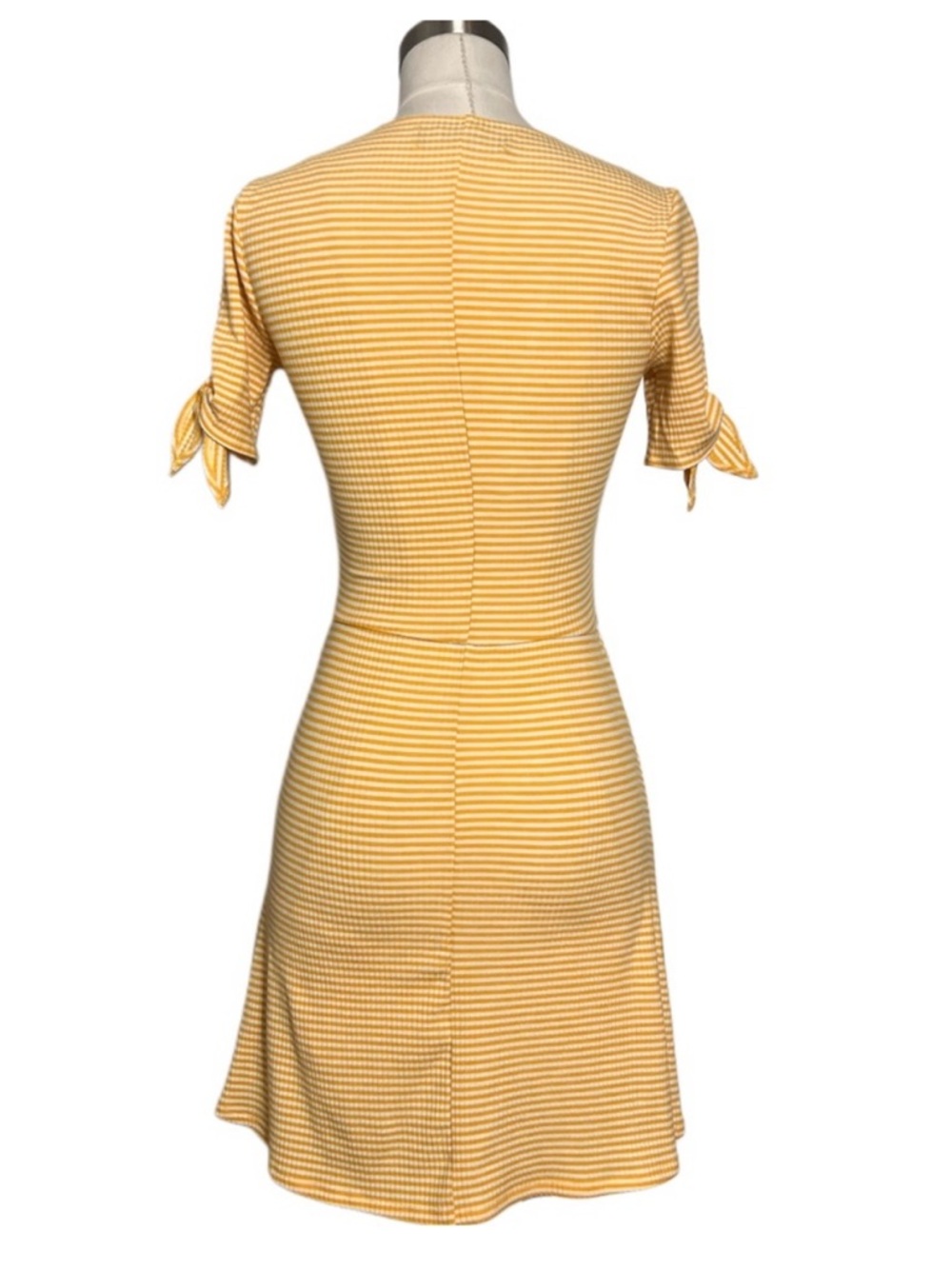 Reformation Striped Knit Ribbed Mini Dress - Picture 3 of 8